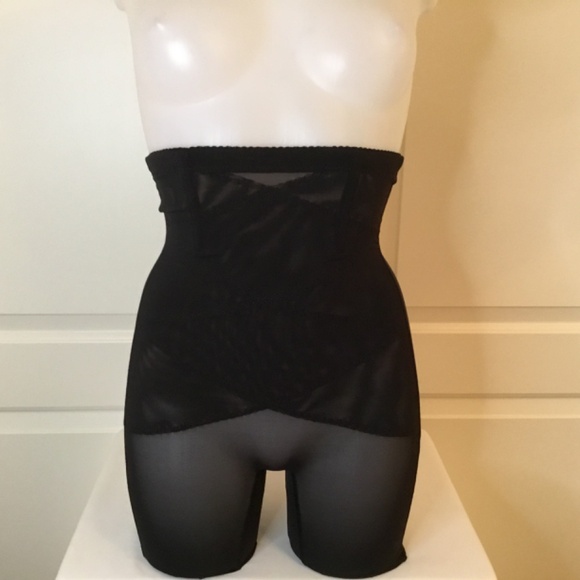 NWT HolaFlors Black Tummy Control Compression Shorts Shapewear Size Medium - Picture 6 of 10